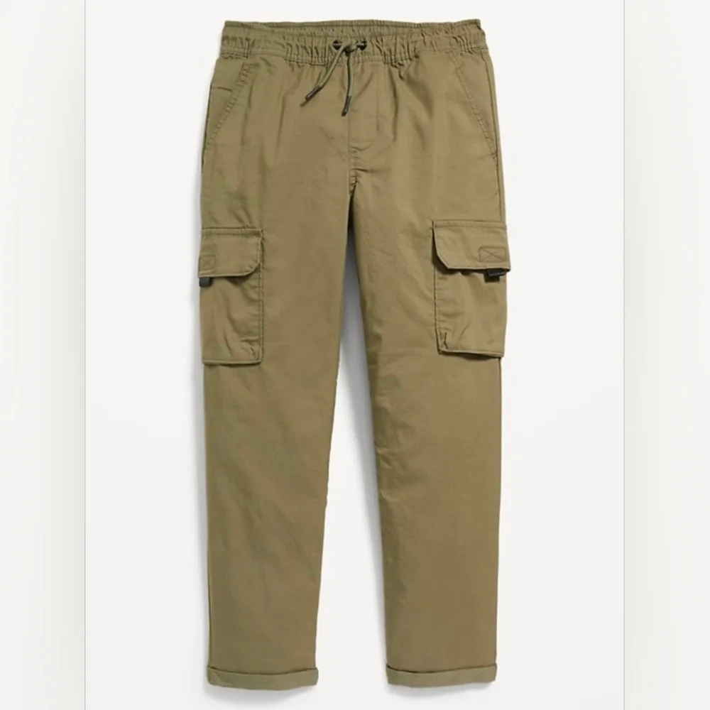 Old Navy Kids Olive Cargo Joggers